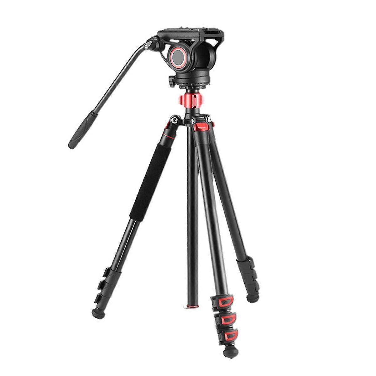 Professional Tripe for Cell Phone Camera 181cm Tripod for Mobile Phone Tripod with Remote Light Night Fishing Stand