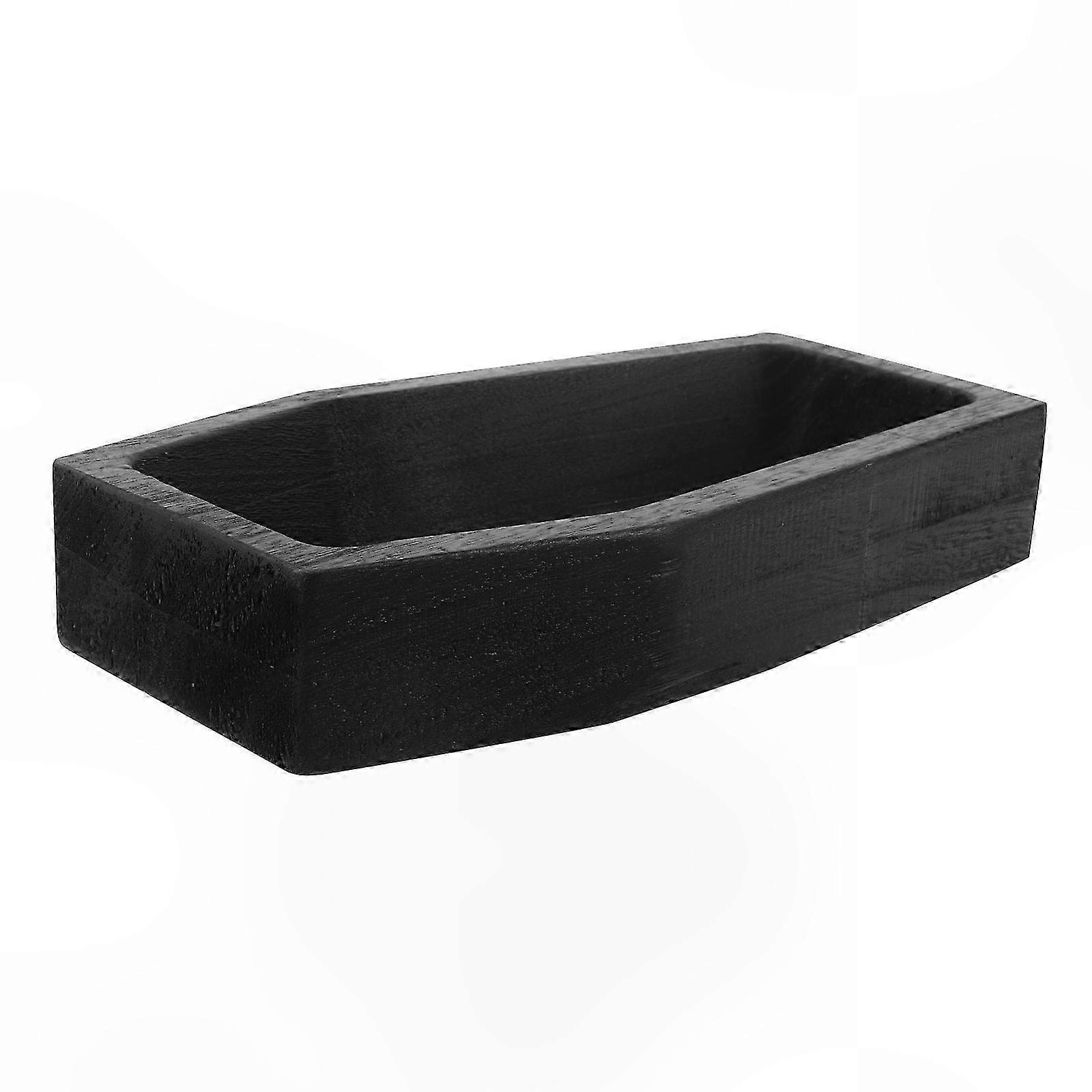 Coffin-Shaped Charcuterie Board for Halloween Parties, Outdoor Picnics, and Events - Durable Storage Solution