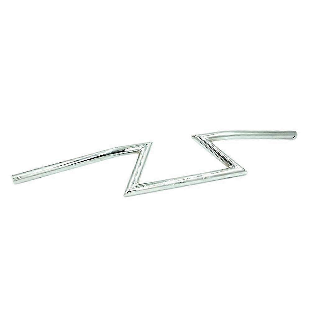 Silver 22mm Zero Drag Bar Handlebar for Cruiser Prince - All Years