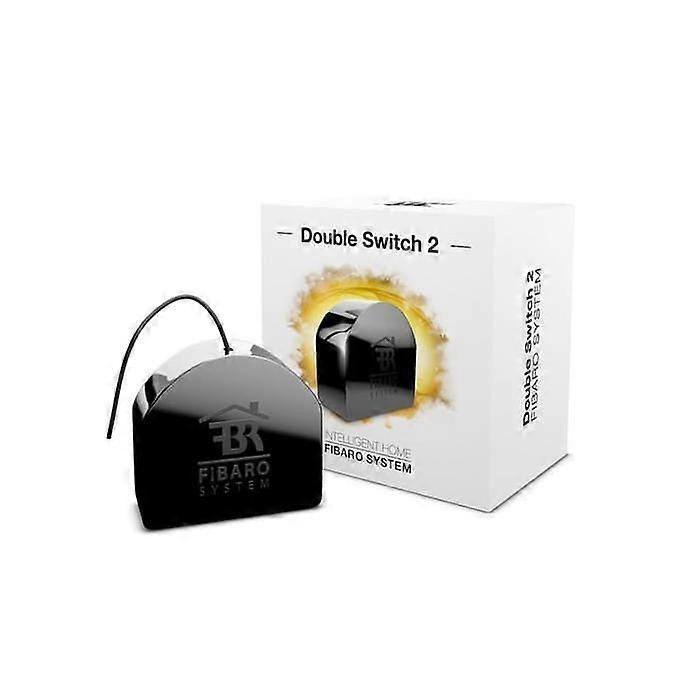 Built-in Z-Wave Plus Module - Fibaro - Double Relay - 10A - Energy Measurement - 230V