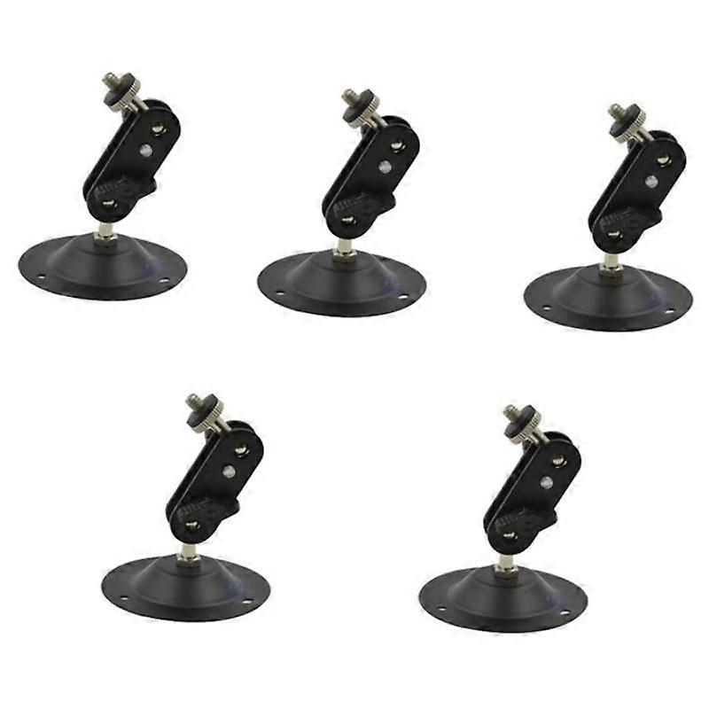 5PCS Camera Wall Mount Bracket Black Speaker Brackets Projector Stand|Projector Brackets