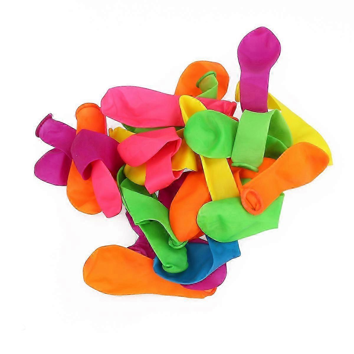 500pcs Assorted Bright Color Latex Balloons (Random Color)