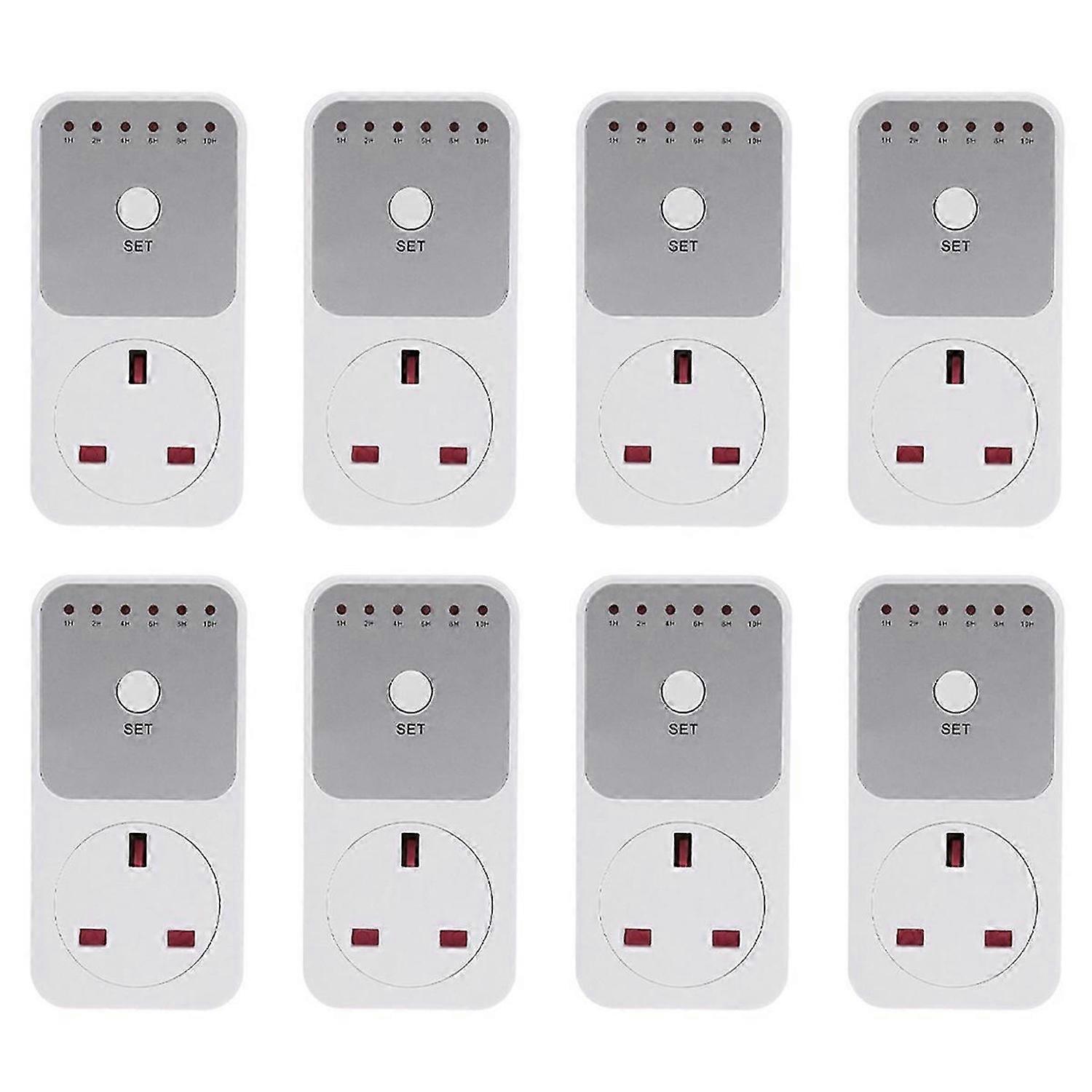 Smart Countdown Timer Switch Socket Auto Shut Off Outlet Uk Plug