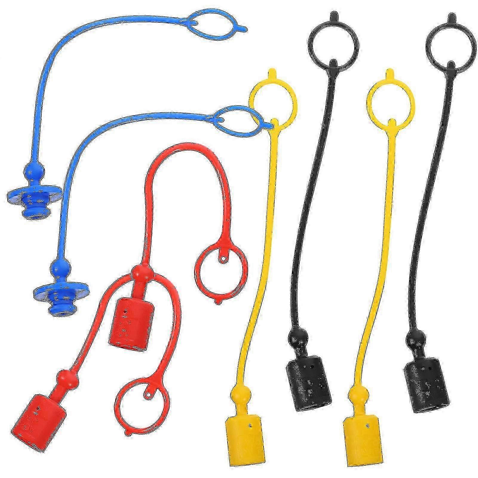 Quick Connector Coupler with 4 Hydraulic Coupling Covers and Dust Caps 2025