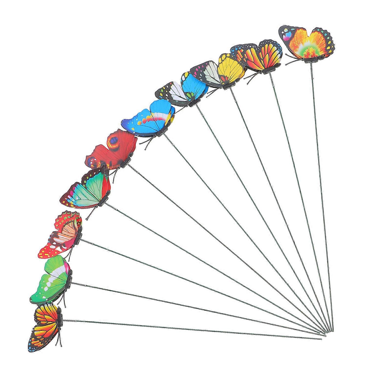 Home Decor Simulation Butterfly Wall Sticker for Home Use 10Pcs