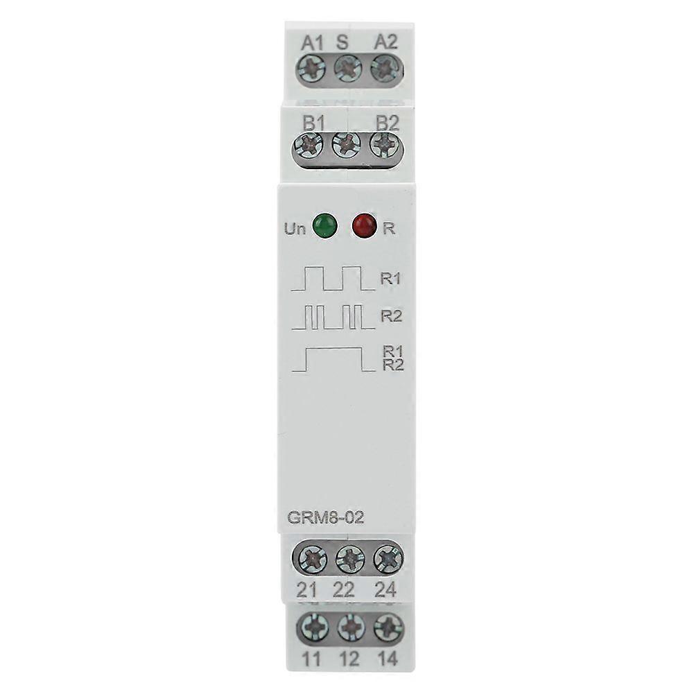 GRM8-02 Electronic Impulse Relay Latching Relay Memory Relay AC 230V