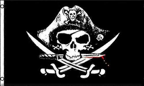 Dead ManChest Pirate Drapeau Jolly Roger Sabres Épées Deadman Poly Type A 320