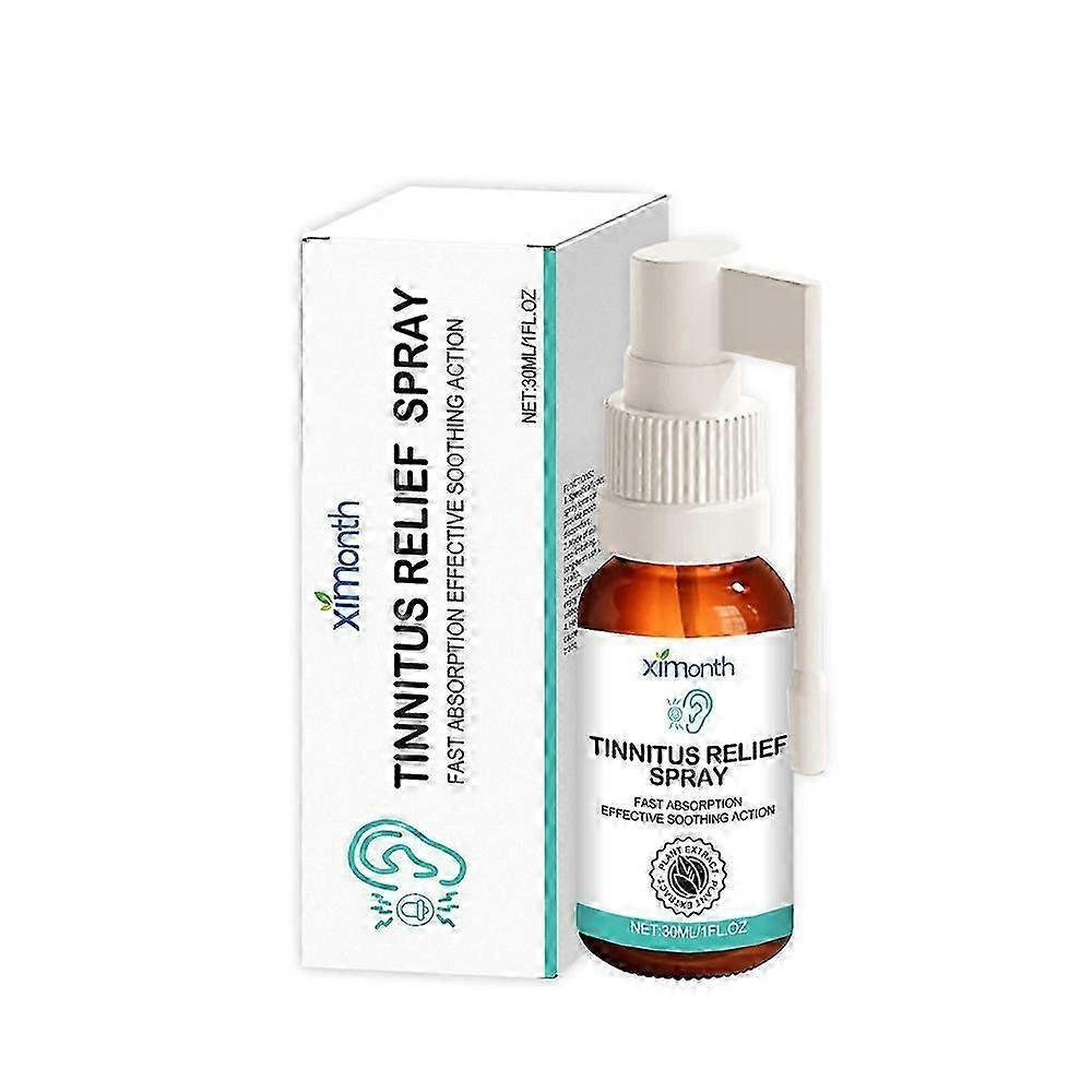 Tinnitus Relief Spray for Ear Ringing - Soothing Ear Drops in 30ml Bottles, Available in 1/2/3 Packs