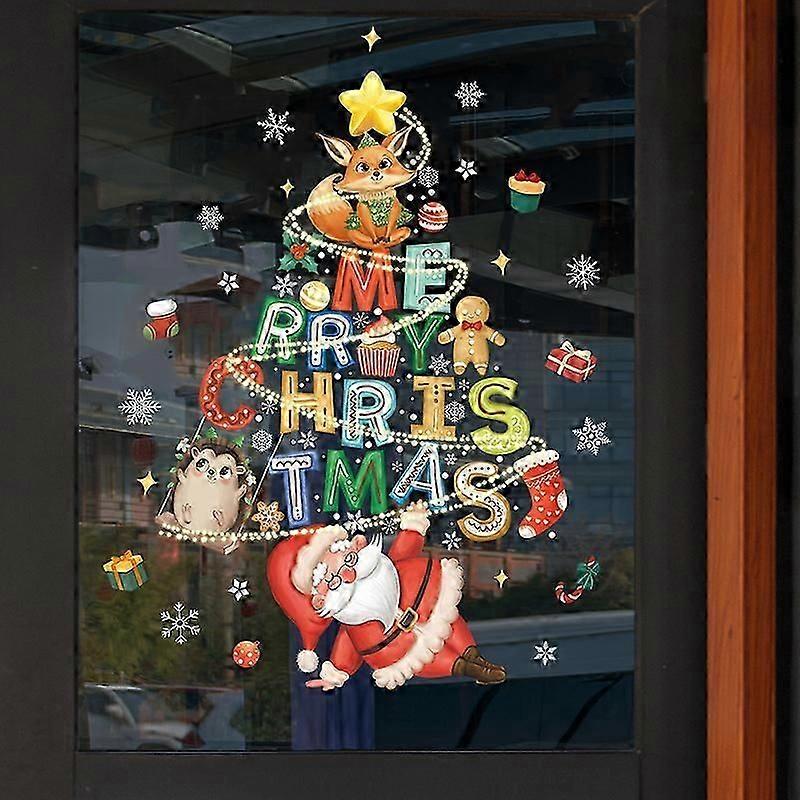 Christmas Decorations - Beautifully glued holiday decorations, Christmas stickers