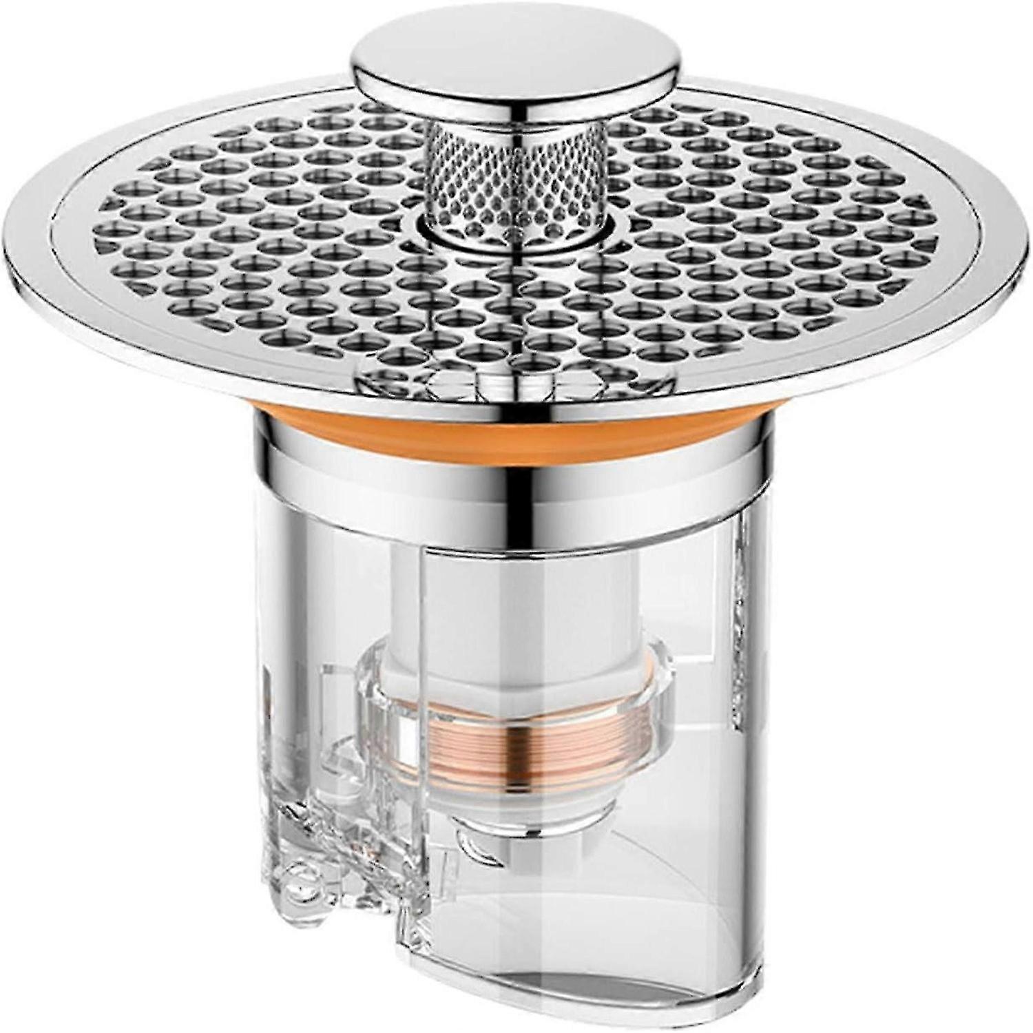 פקק כיור אמבטיה כיור כיור ליבת הקפצה מסנן קופץ תקע מסנן מקלחת נירוסטה אמבטיה מפסיק מקפץ פקק כיור ליבה