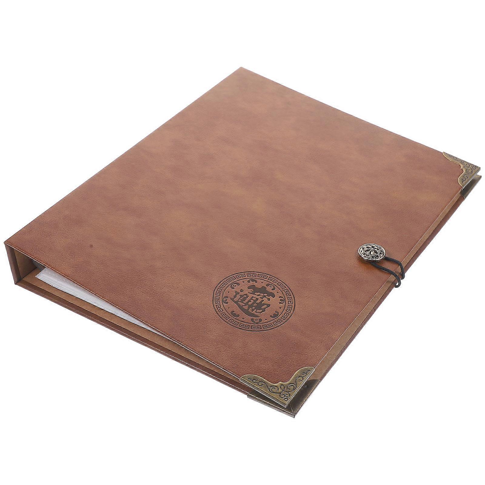 Currency Album Paper Holder for Bills Made of Material