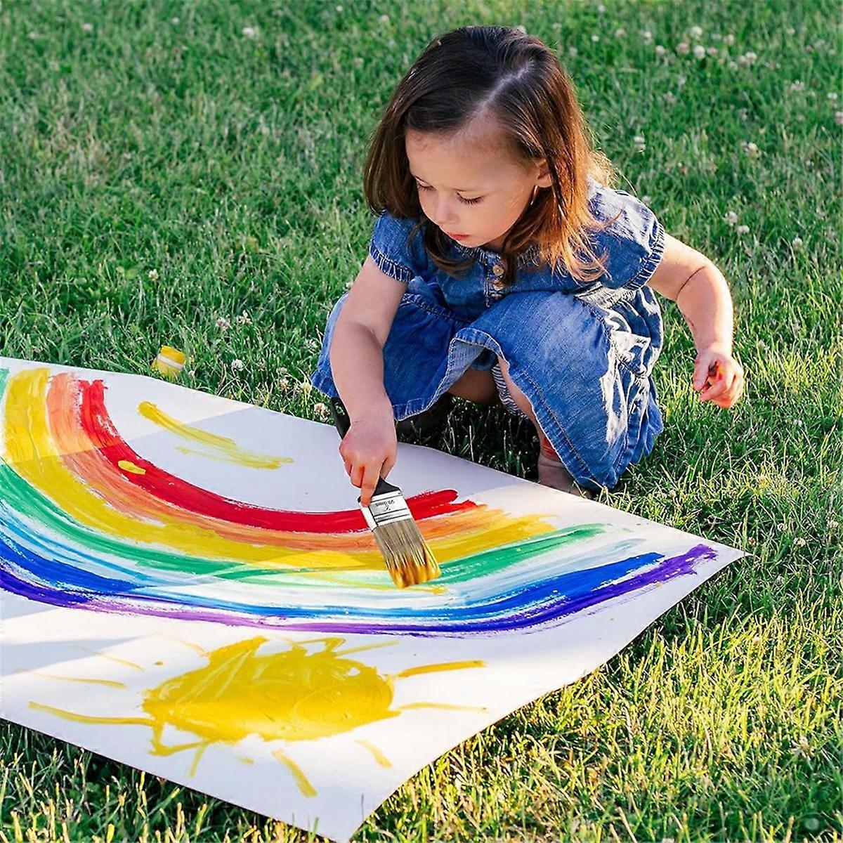 2 Inch Paint Brush,Flat Paint Brushes Professional Paint Tools