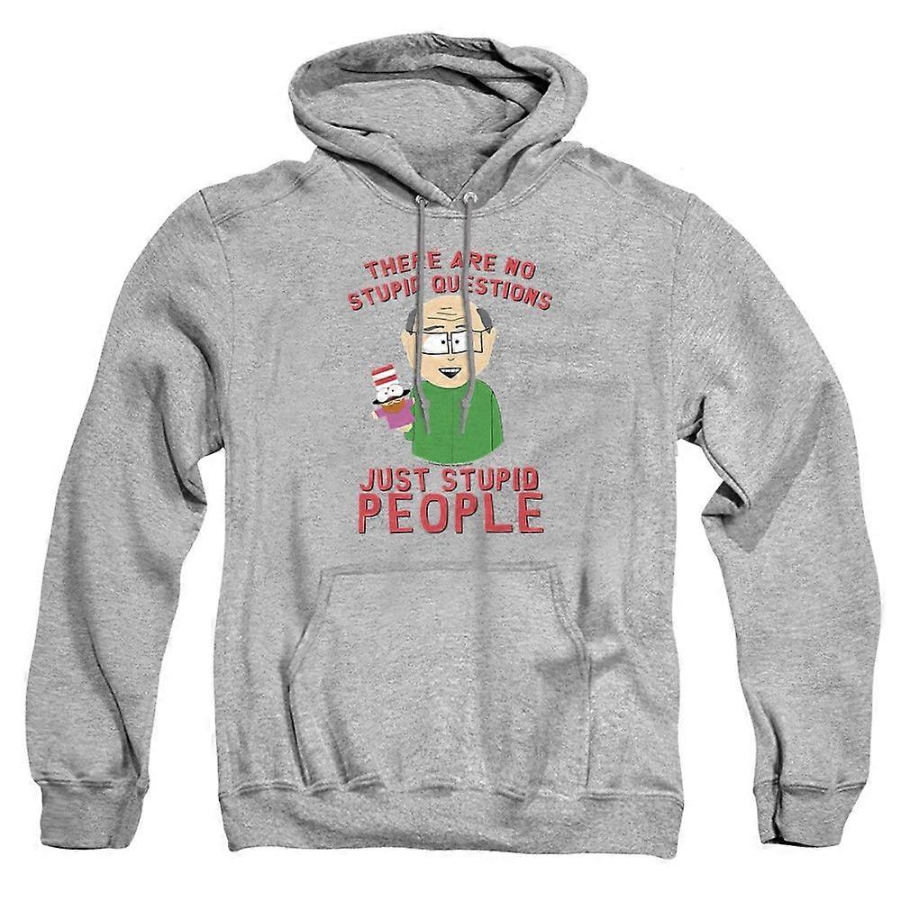 Moletom com Capuz Sem Perguntas Estúpidas South Park S-3XL, Estilo Atlético Heather 1795