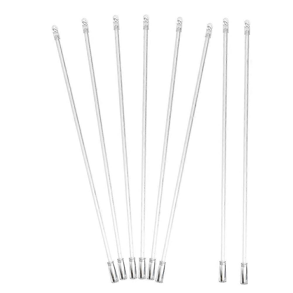 17 Inch Window Blind Tilt Rod Wand For Home Curtains Smooth Operation Clear Accessories Easy Installation 24Pcs