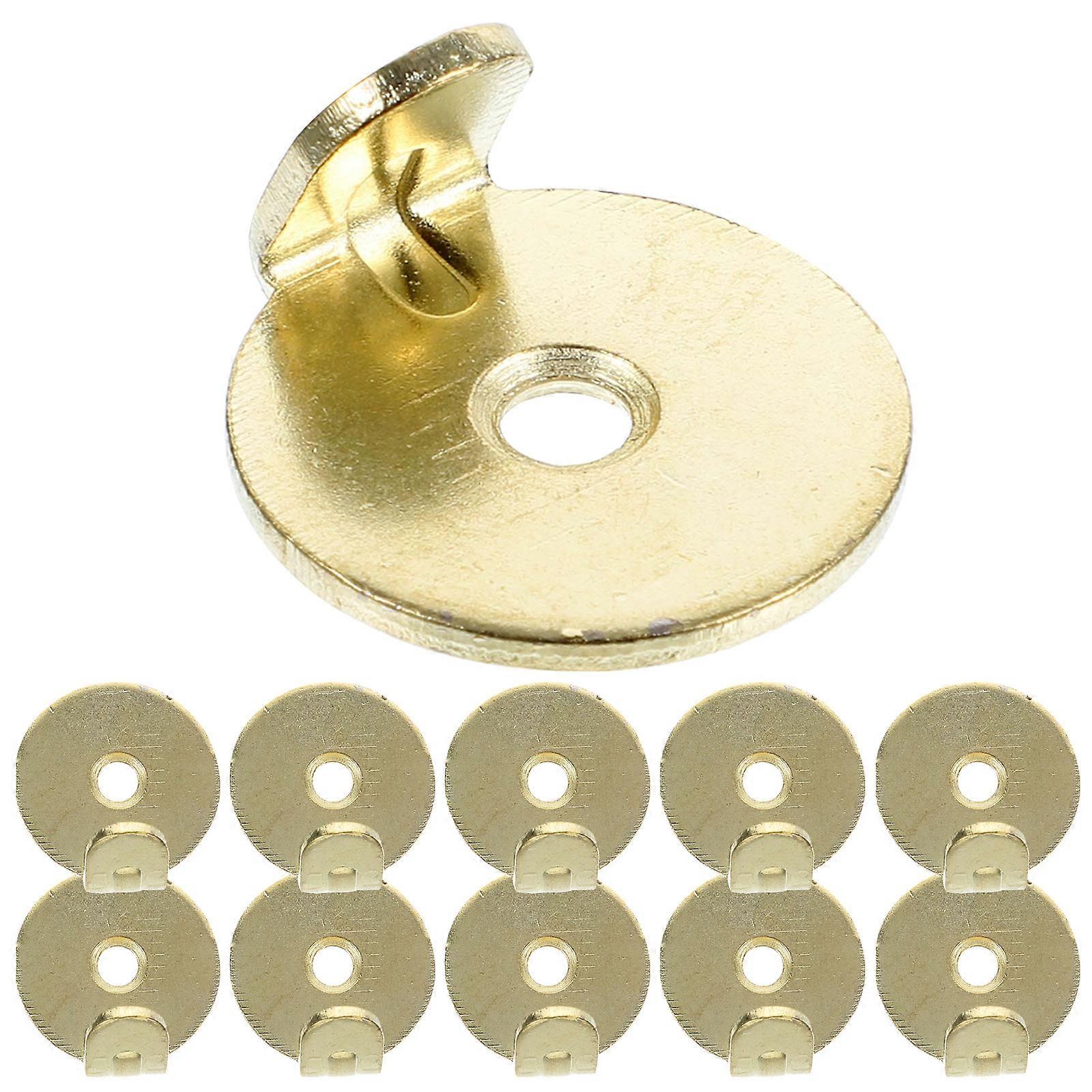 Wall Mounted Golden Hanging Hooks 80 Pcs Multi-Function Picture Hangers For Mirrors Frames And Plaques