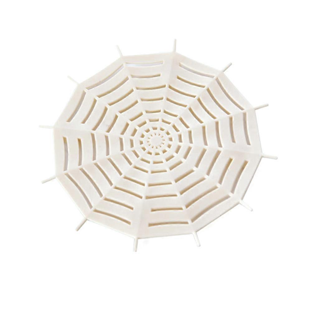Sink Filters Spider Web Shape Floor Drain Strainer Covers for Kitchen Bathroom 10Pcs