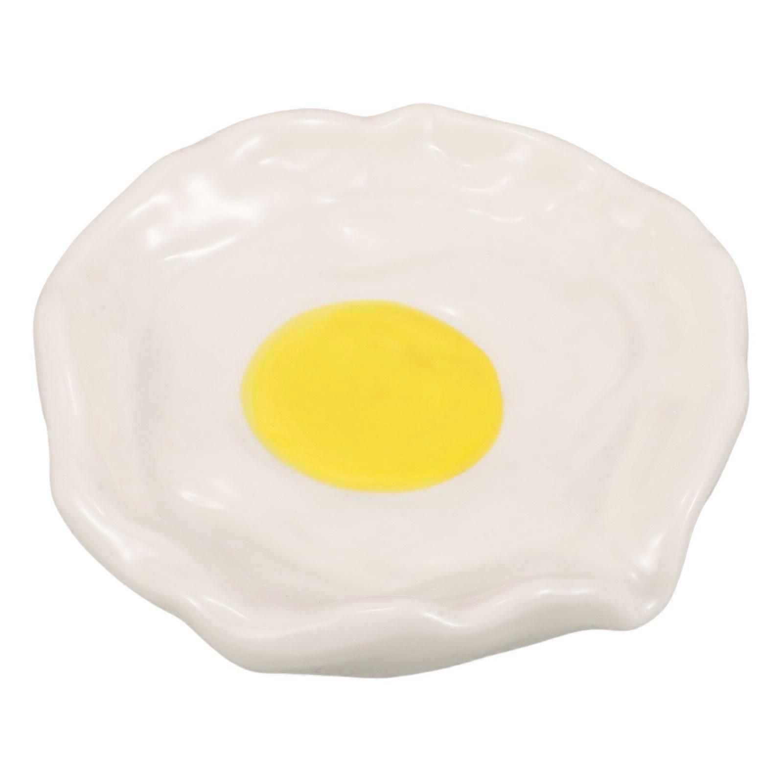 White Ceramic Soap Holder for Bathroom Use 2Pcs Draining Soap Dish