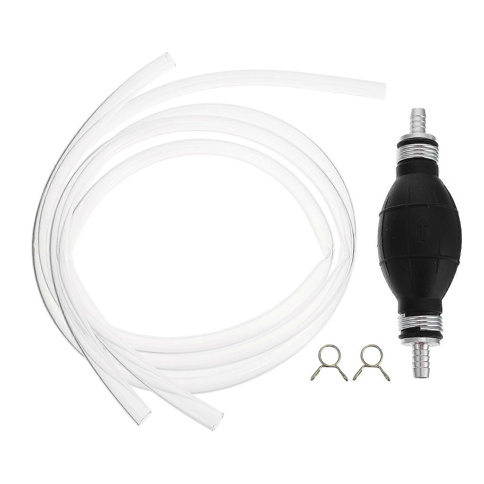Fuel Transfer Siphon Pump Hand Pump for Multi-Liquid Transfer 3Pcs