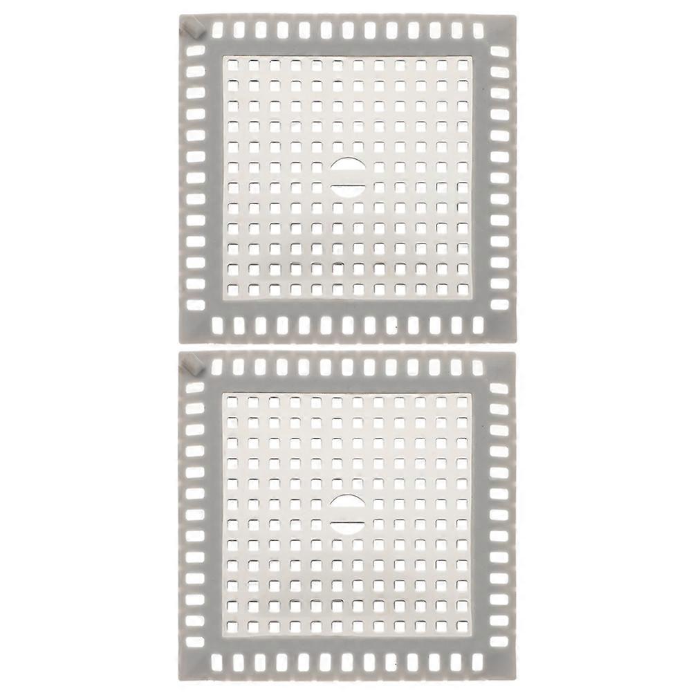 Shower Drain Cover Square Design Stainless Steel Drainage Solution For Kitchen Use 10Pcs