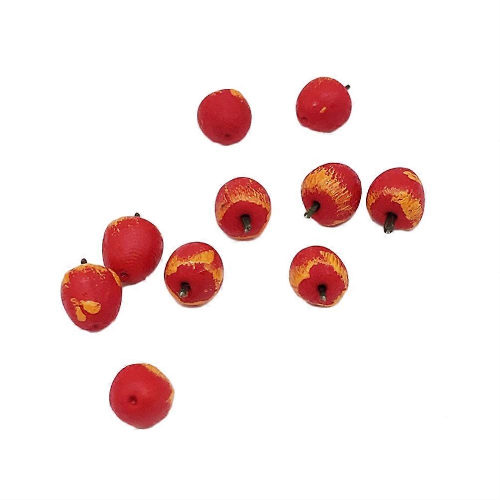 Mini Fruit Decor Mini Artificial for Decoration 10Pcs Kitchen Accessory