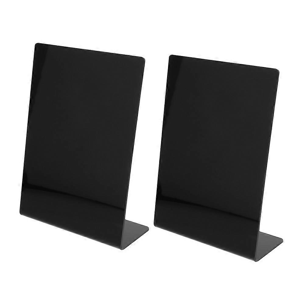 Reusable Mini Chalkboard for DIY Creative Drawing 2Pcs for Cafes