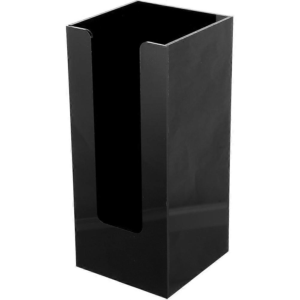 Black Paper Cup Holder for Disposable Cups 2Pcs Desktop Storage Organizer