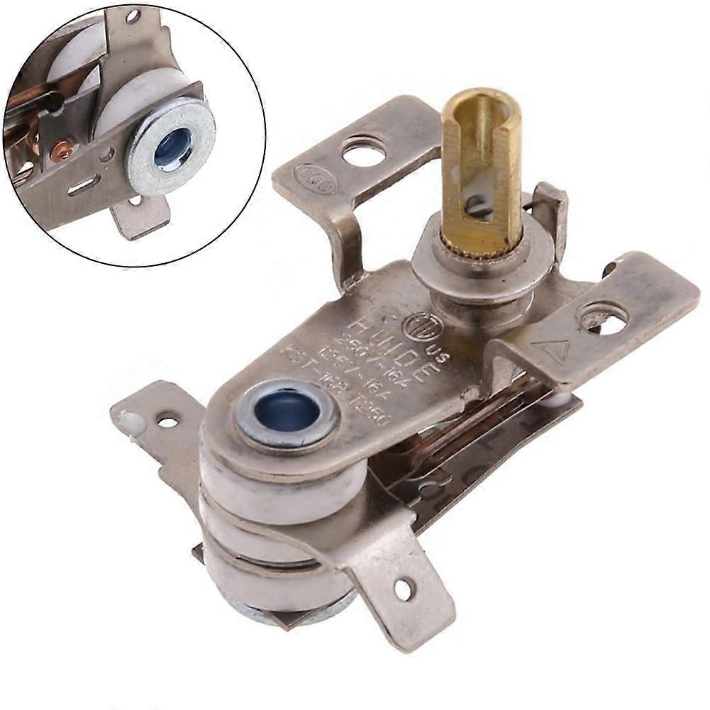 Adjustable Temperature Thermostat Switch 200 for Heating Systems, Bimetal Control with Precise Setting