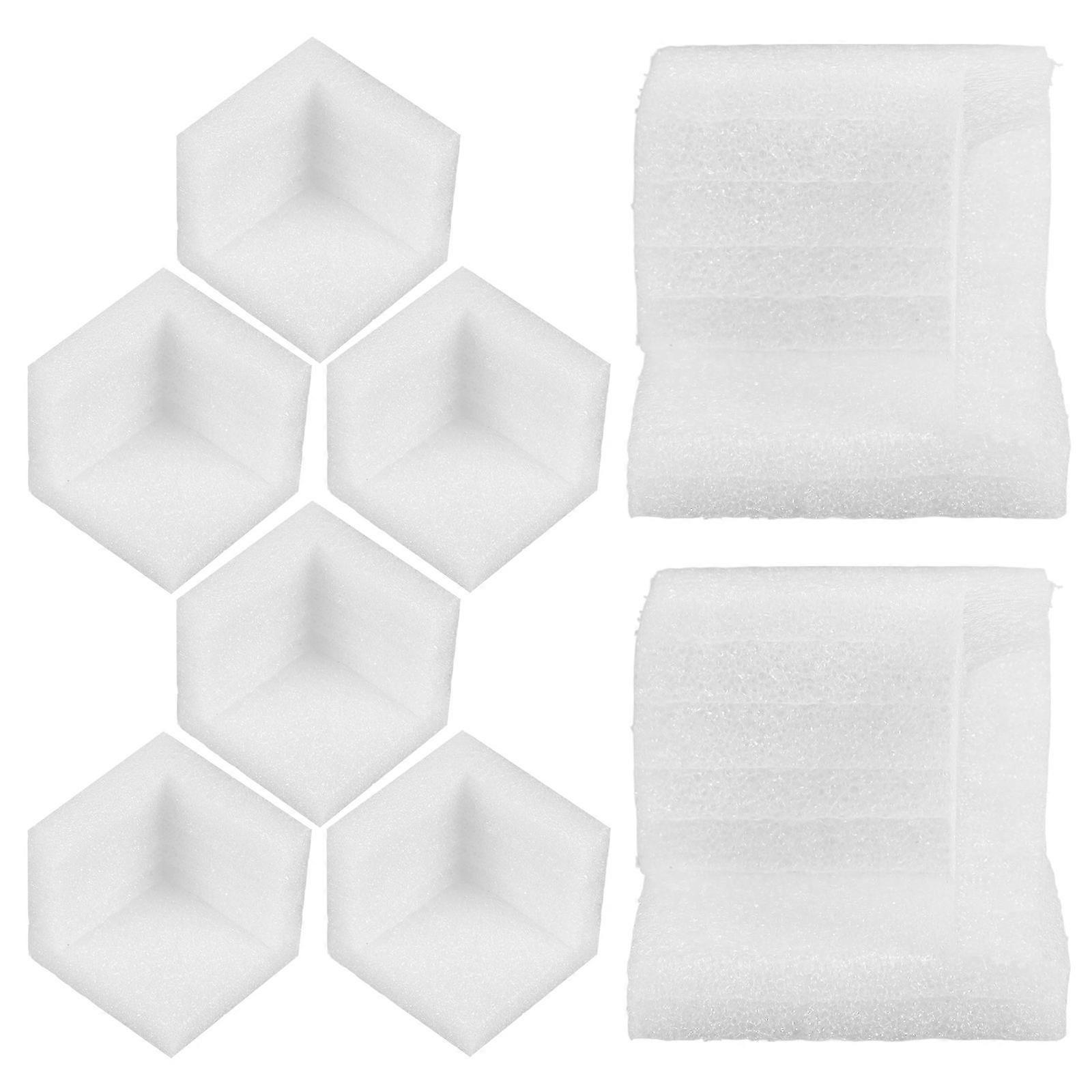 Packaging Edge Protectors Frame Corner Guards for Protection 48Pcs White