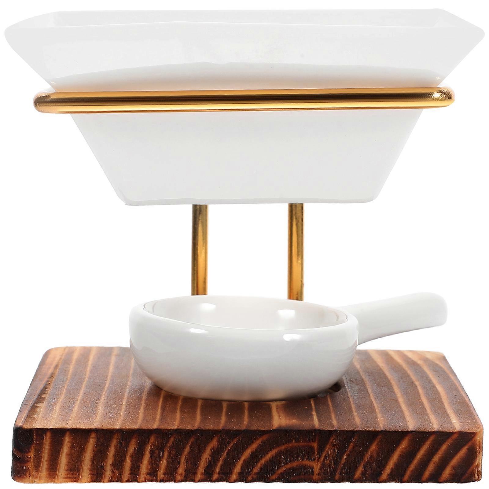 Aroma Diffuser Ceramic Wax Melt Burner for Home Use 4Sets