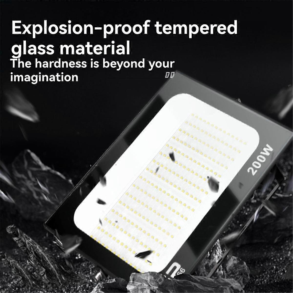 200W LED Floodlight Indoor Outdoor Lighting Spotlight Projector