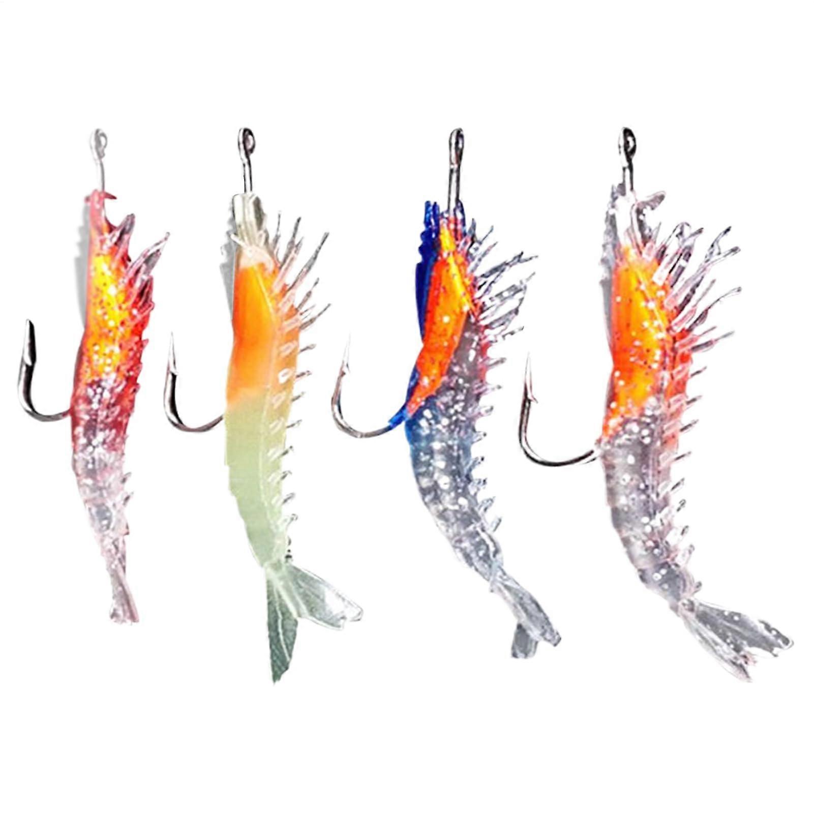 Saltwater Bait Imitation Crab Jig Luminous Lure With Hook Artificial Bait For Trout And Bass In River Pond Lake Coast