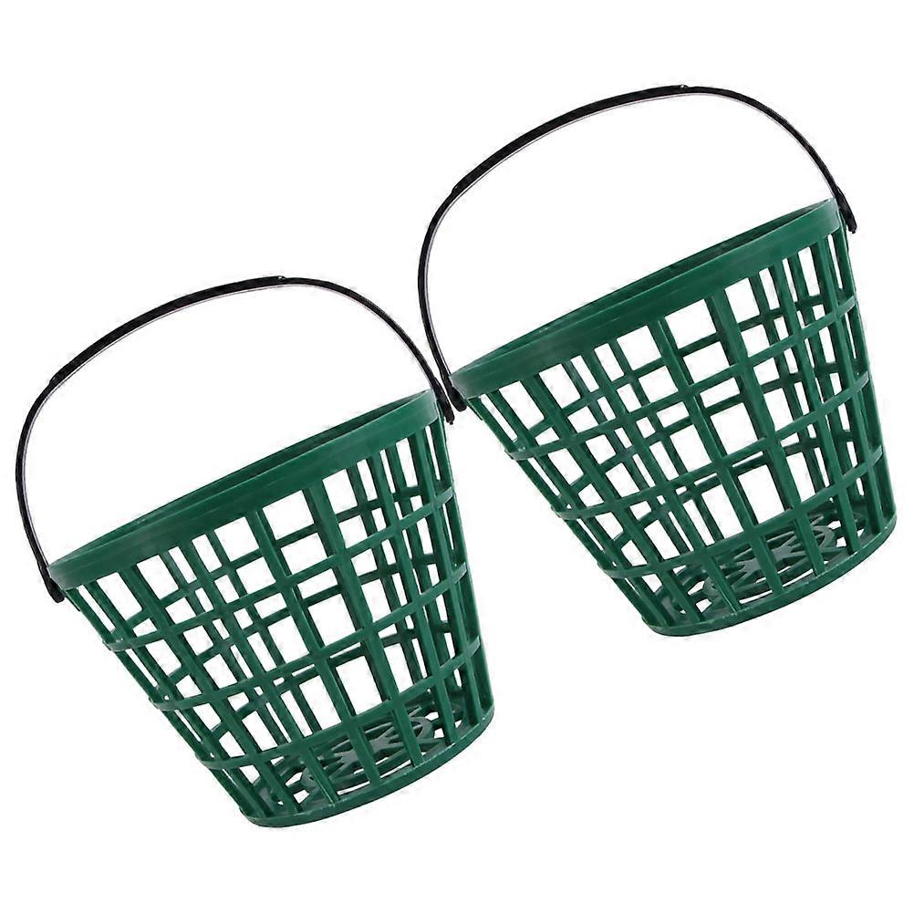 Golf Ball Collector for Yard 6Pcs Portable Plastic Storage Basket