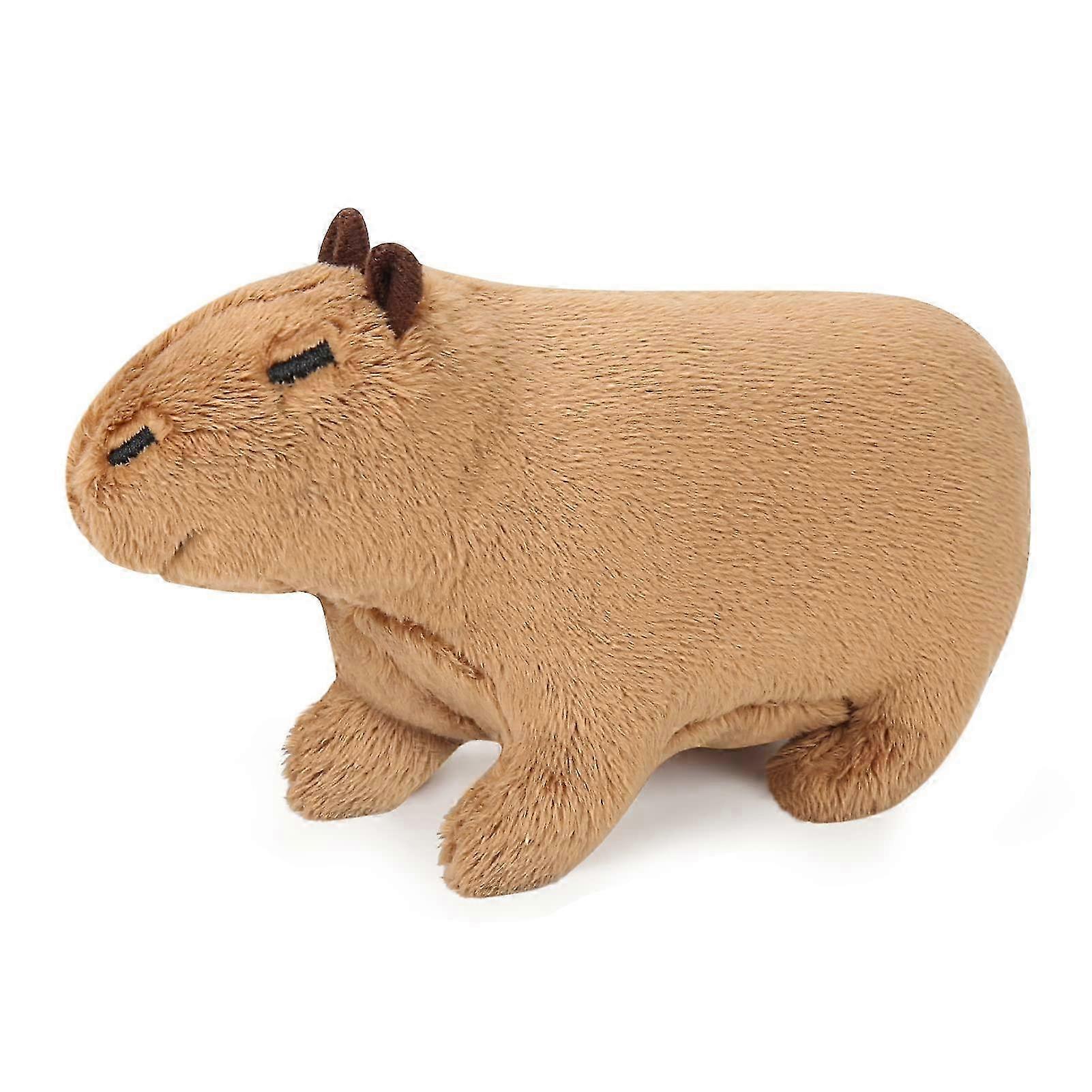 30cm Simulation Capybara Plush Toy, Cute Animal Capybara Guinea Pig Dolls, Realistic Stuffed Capybara Decoration Gift 26s