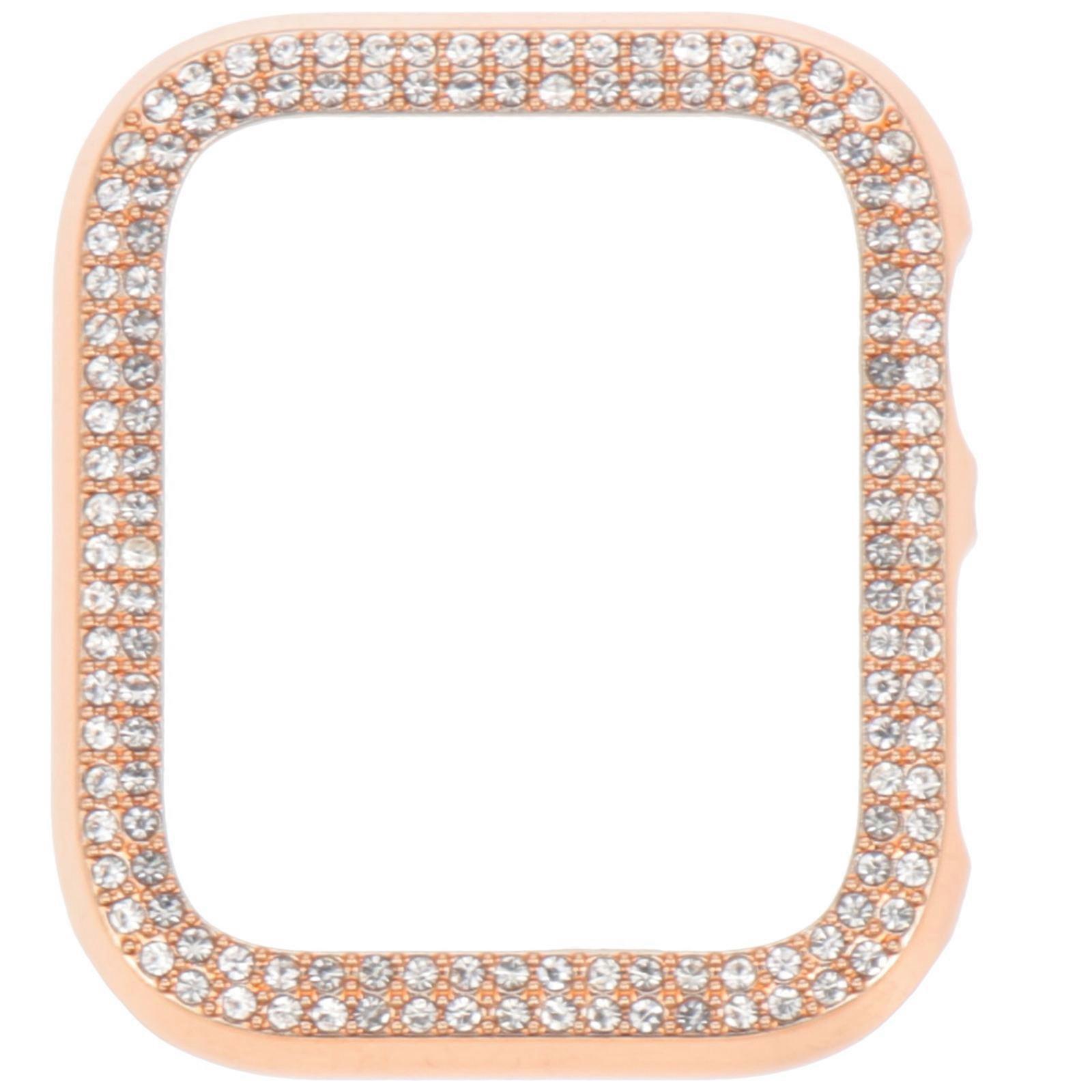 Rhinestone Watch Bumper Case for Protection Compatible with Apple Watch