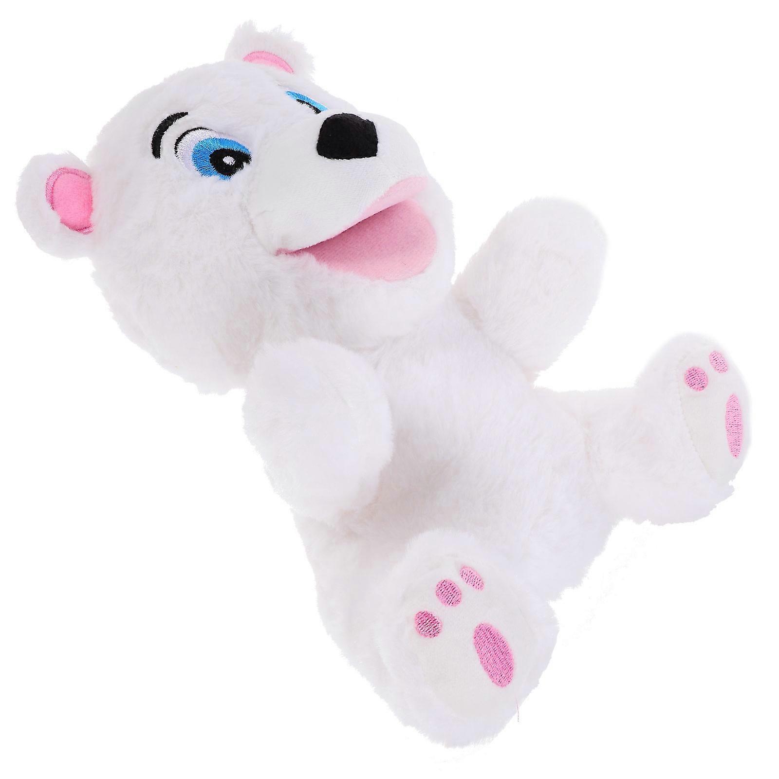 Story Telling Puppet Plush Bear Hand Puppet for Teaching Aid
