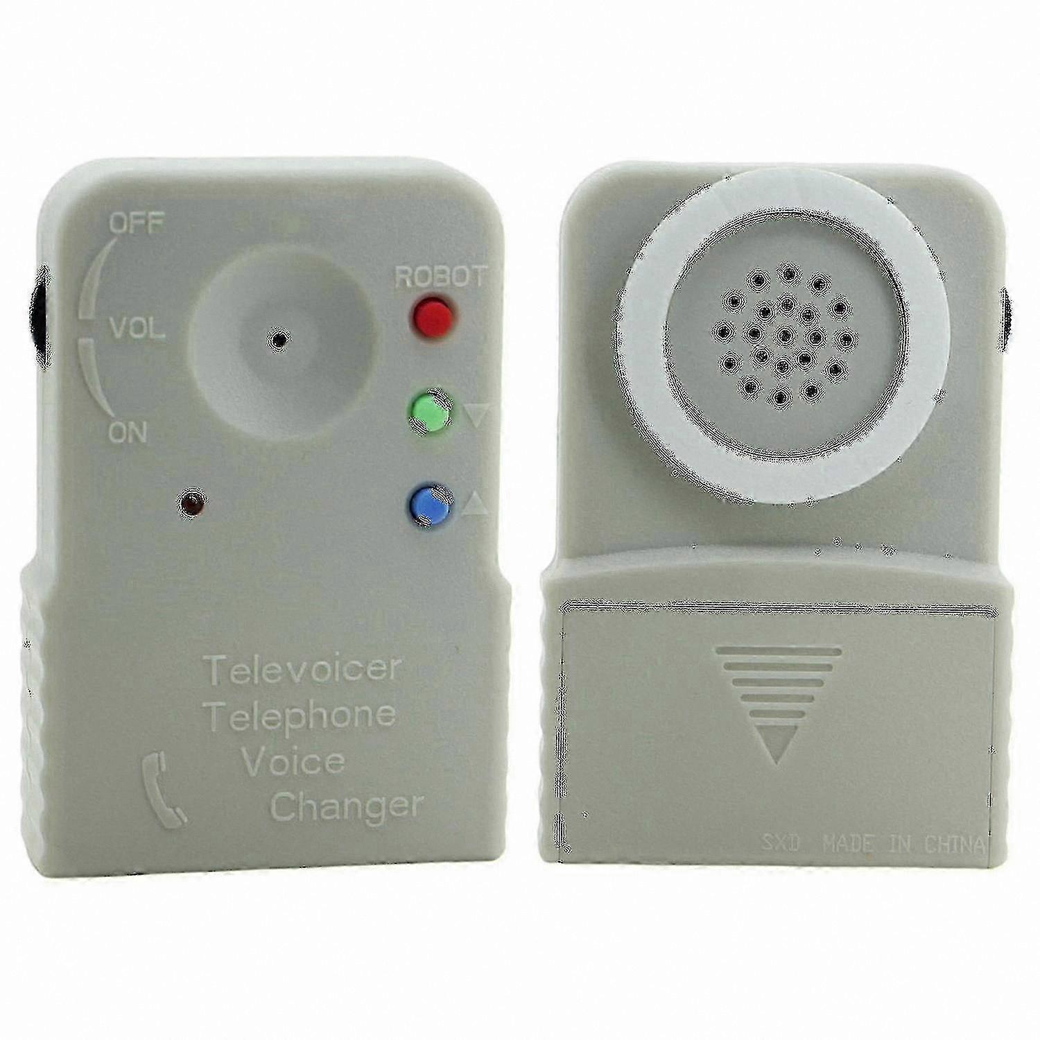 Compact Wireless Voice Modulator Microphone with Speaker Functionality