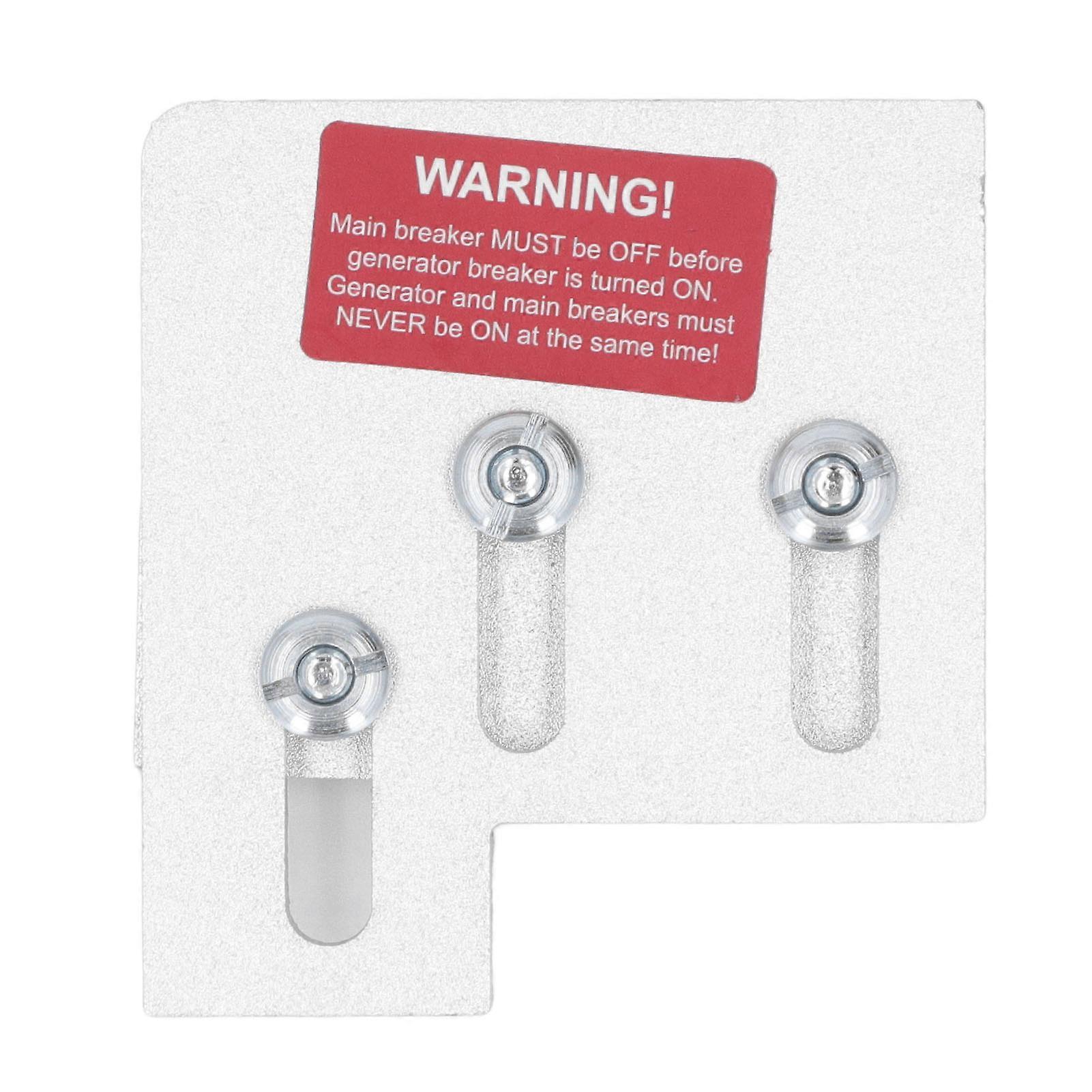 Generator Interlock Kit SD200A Compatible with for Square D QO 150 200A Panels 1 3/8 Spacing Between Main Branch Breaker 