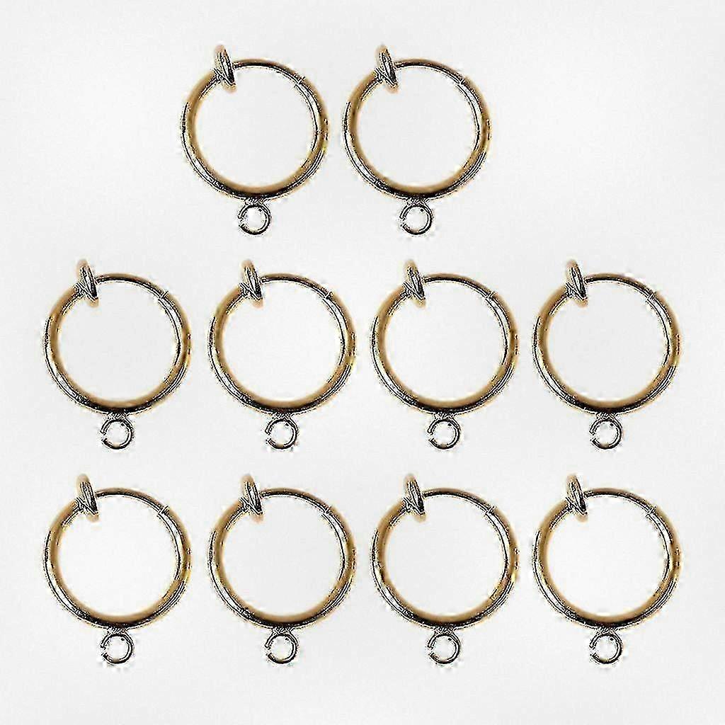 Clip-on Earring Adapter Set for Non-Pierced Ears, Hoop Style Jewellery
