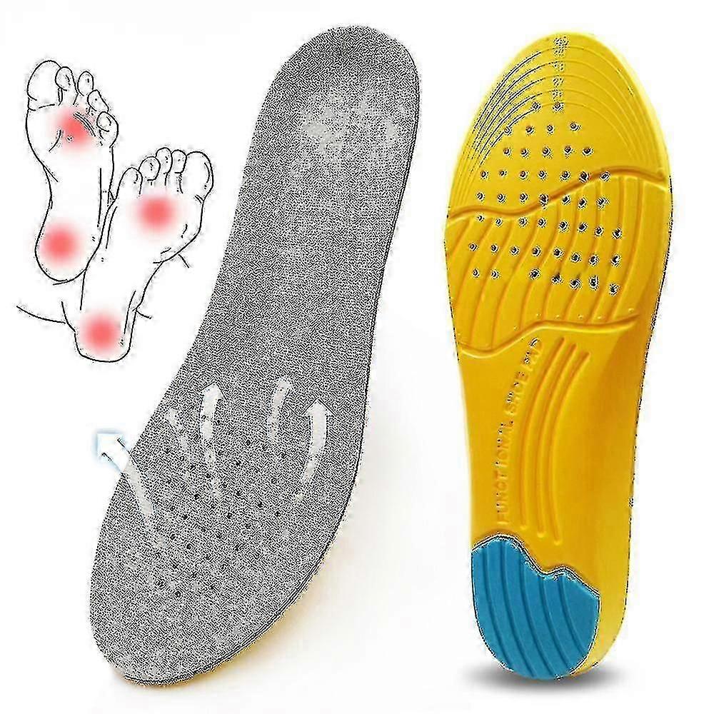 Soft Memory Foam Breathable Sport Shoe Inserts Pad For Running Able To Crop