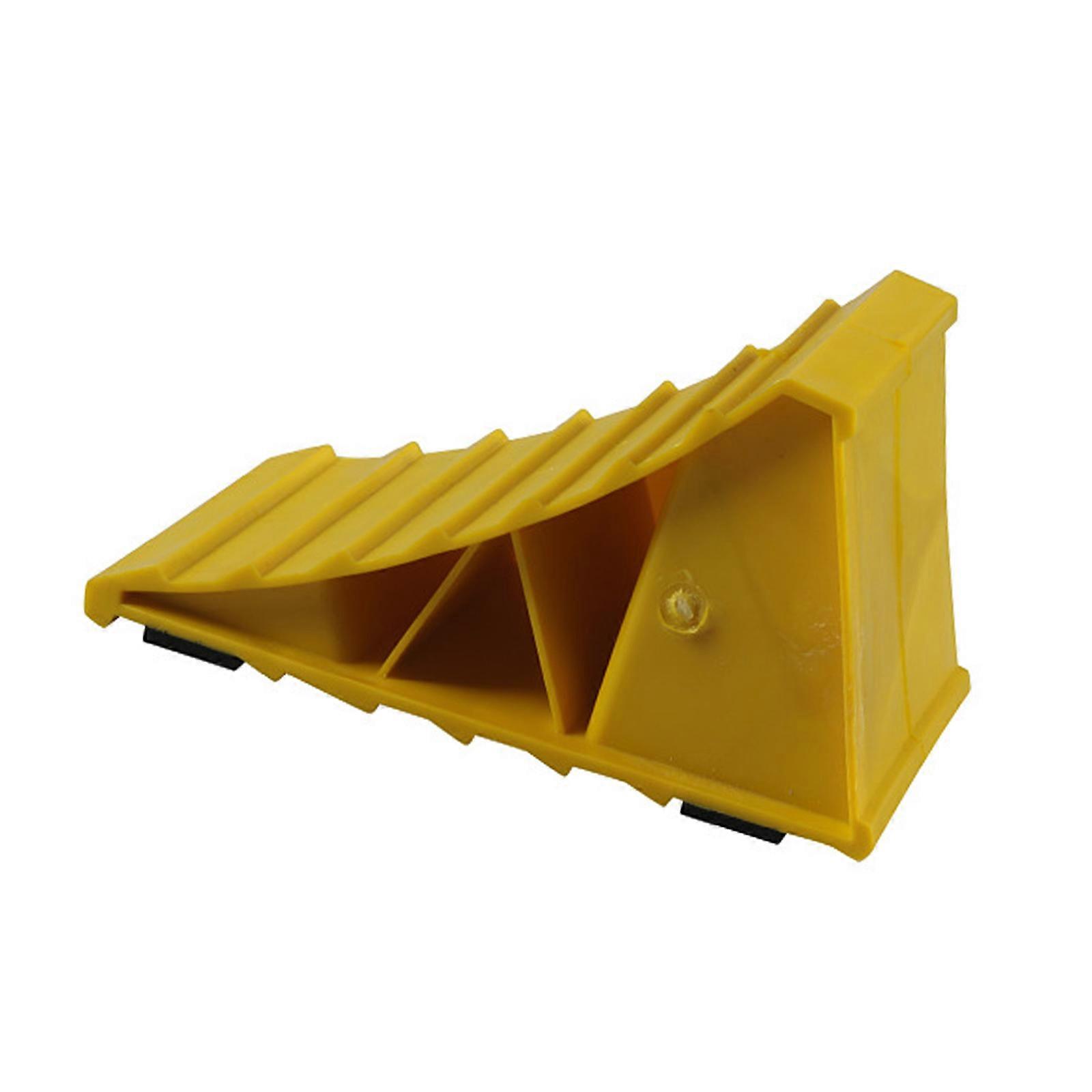 Wheel Chocks, Nonslip Base, Suitable for Most Tyre Sizes, Stable Chocks for Trailer, Without Rope, Lightweight Multicolor