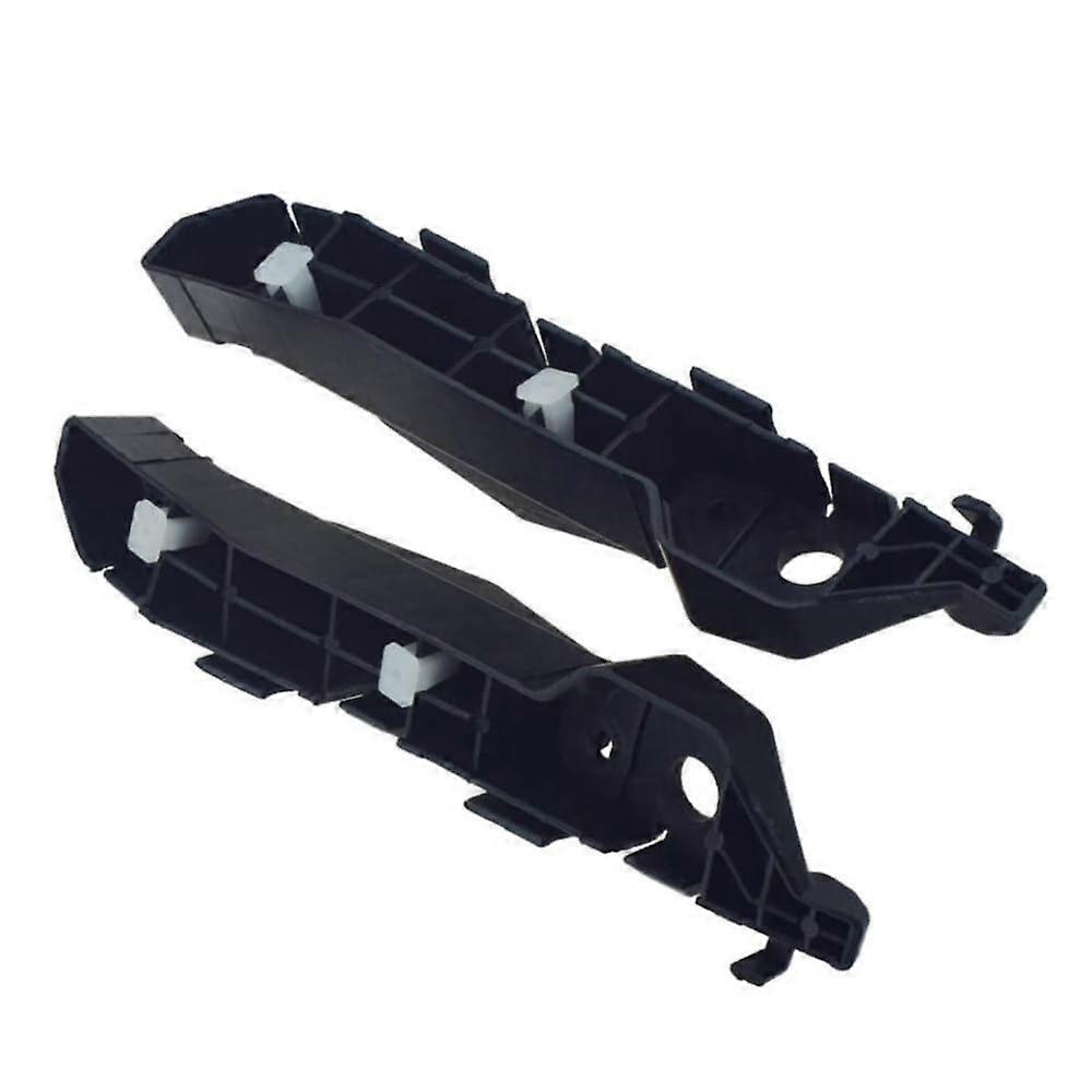 Front Bumper Bracket Black Left Right 2Pack Compatible With 865152B000 865162B000