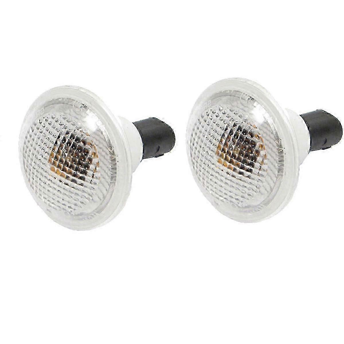 2Pcs Side Marker Lights with XGB500020 Lens Housing for L322 Turn Signal Repeaters (Compatible for 03-12 Models)