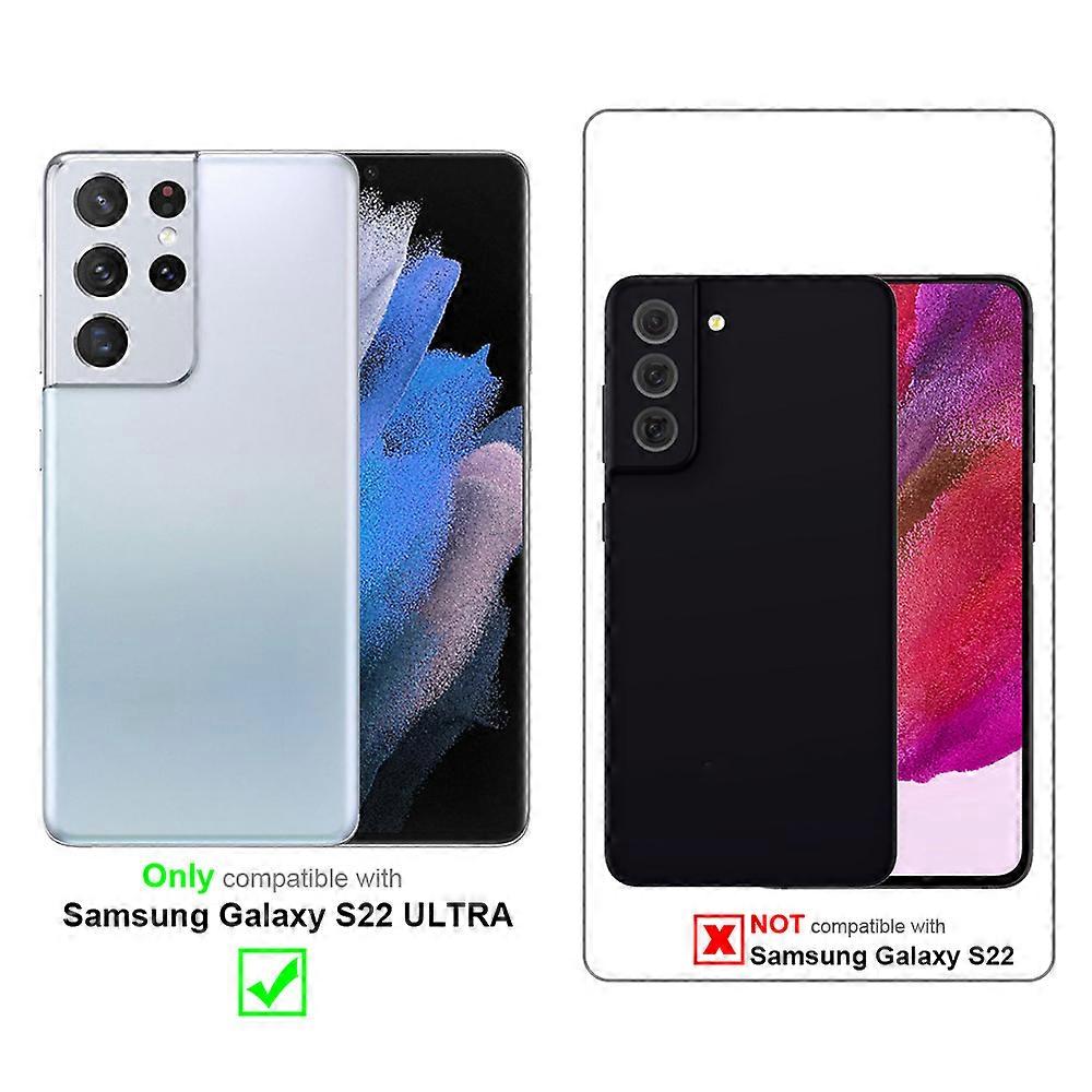 Θήκη Samsung Galaxy S22 ULTRA - Προστατευτική θήκη με υποδοχές κάρτας και λειτουργία βάσης