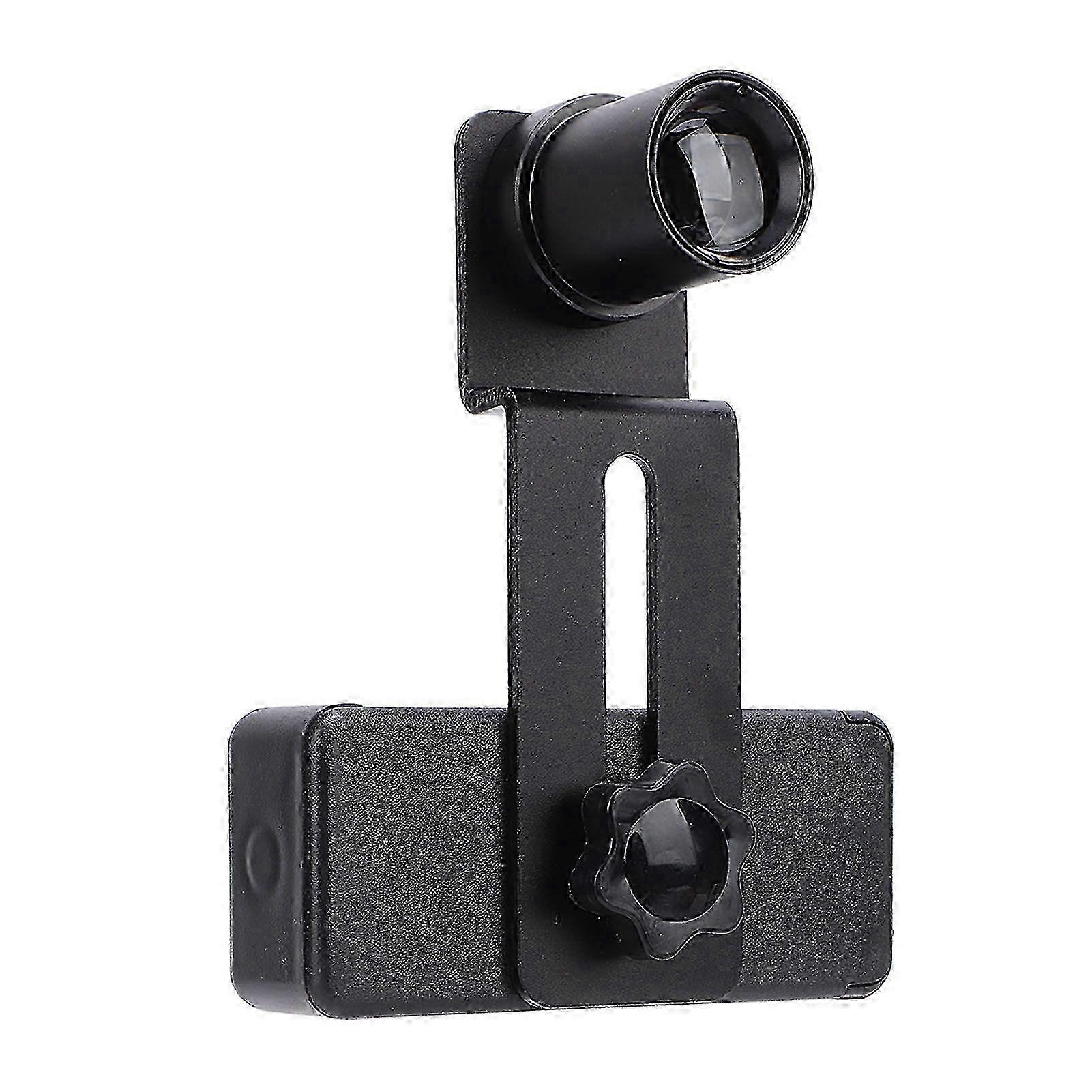 Microscope Lens Cellphone Adapter with 12.5X Eyepiece Microscope Smartphone Camera Adapter for Microscope Eyepiece Tube 23.2mm
