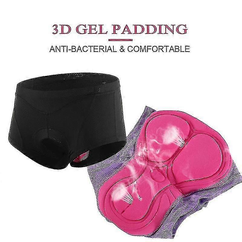 المرأة الدراجة الملابس الداخلية 3D جل مبطن دراجة موجزات Mtb ركوب الدراجات الملابس الداخلية السراويل