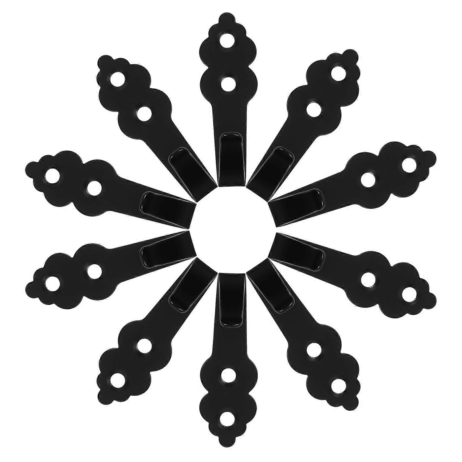 Wall Mounted Metal Hooks for Bathroom Use Heavy Duty 10Pcs