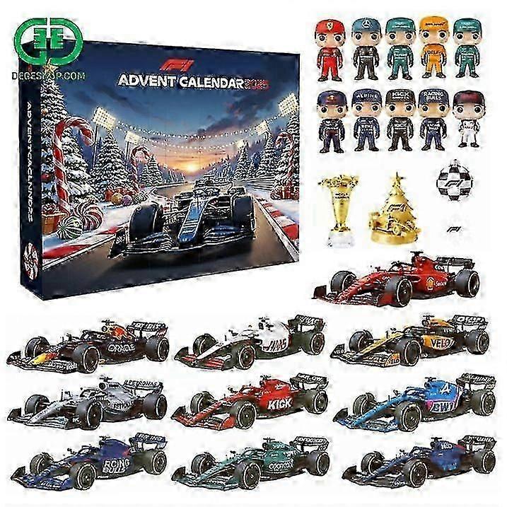 F1 Racing Advent Countdown Holiday Calendar Blind Box