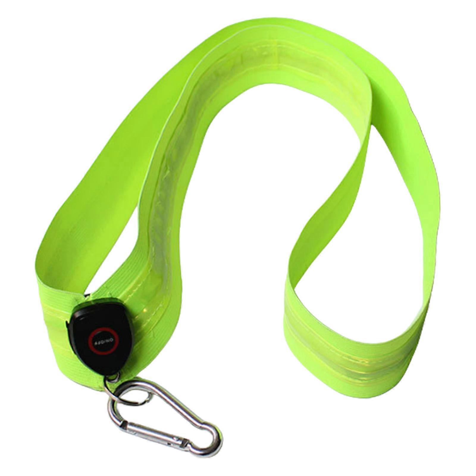 Portable USB Charging Glowing Strap High Visibilitys Fabric Texture Suitable for Camping Concerts Multiple Lighting Mode Multicolor