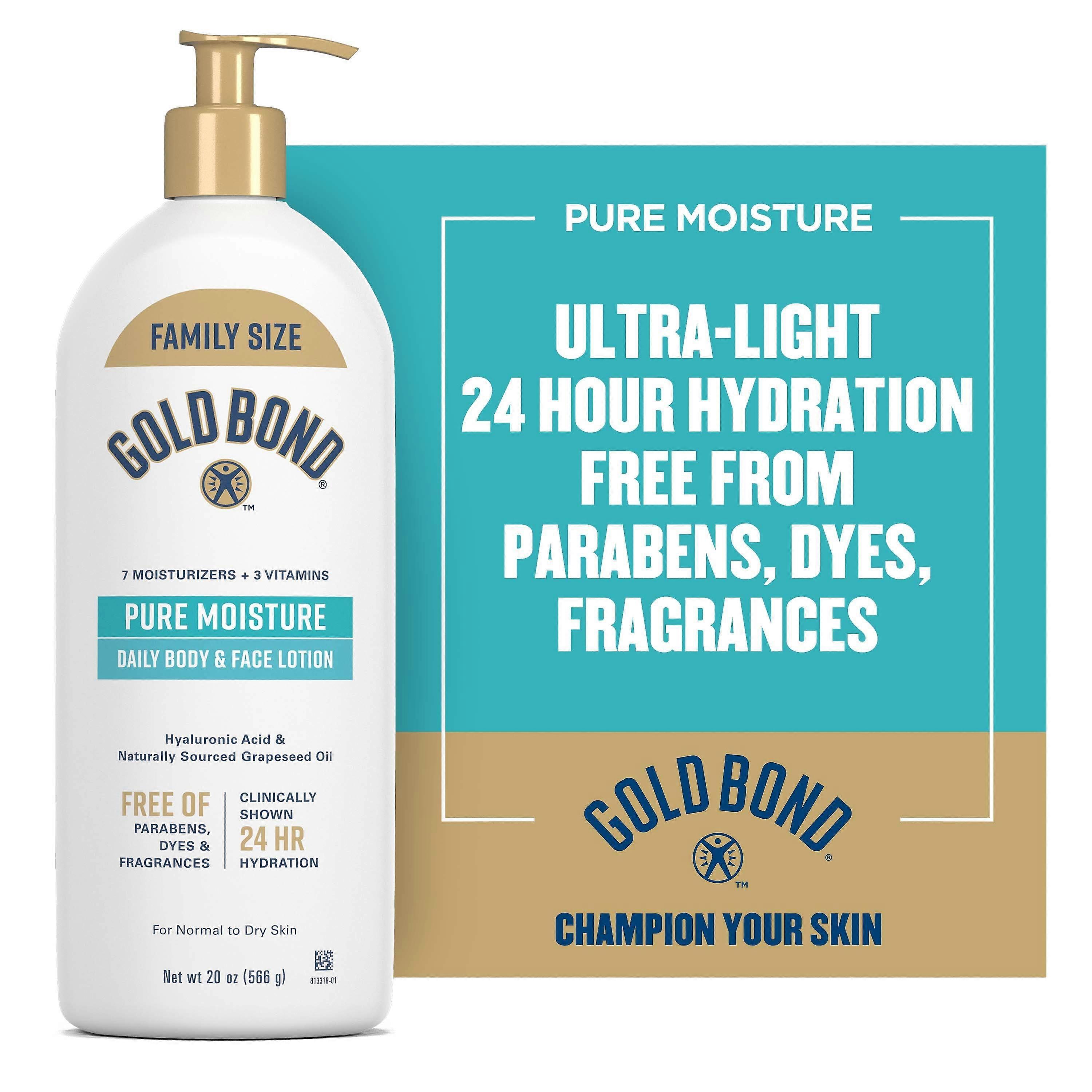 Gold Bond Pure Moisture Lotion, 20 Oz