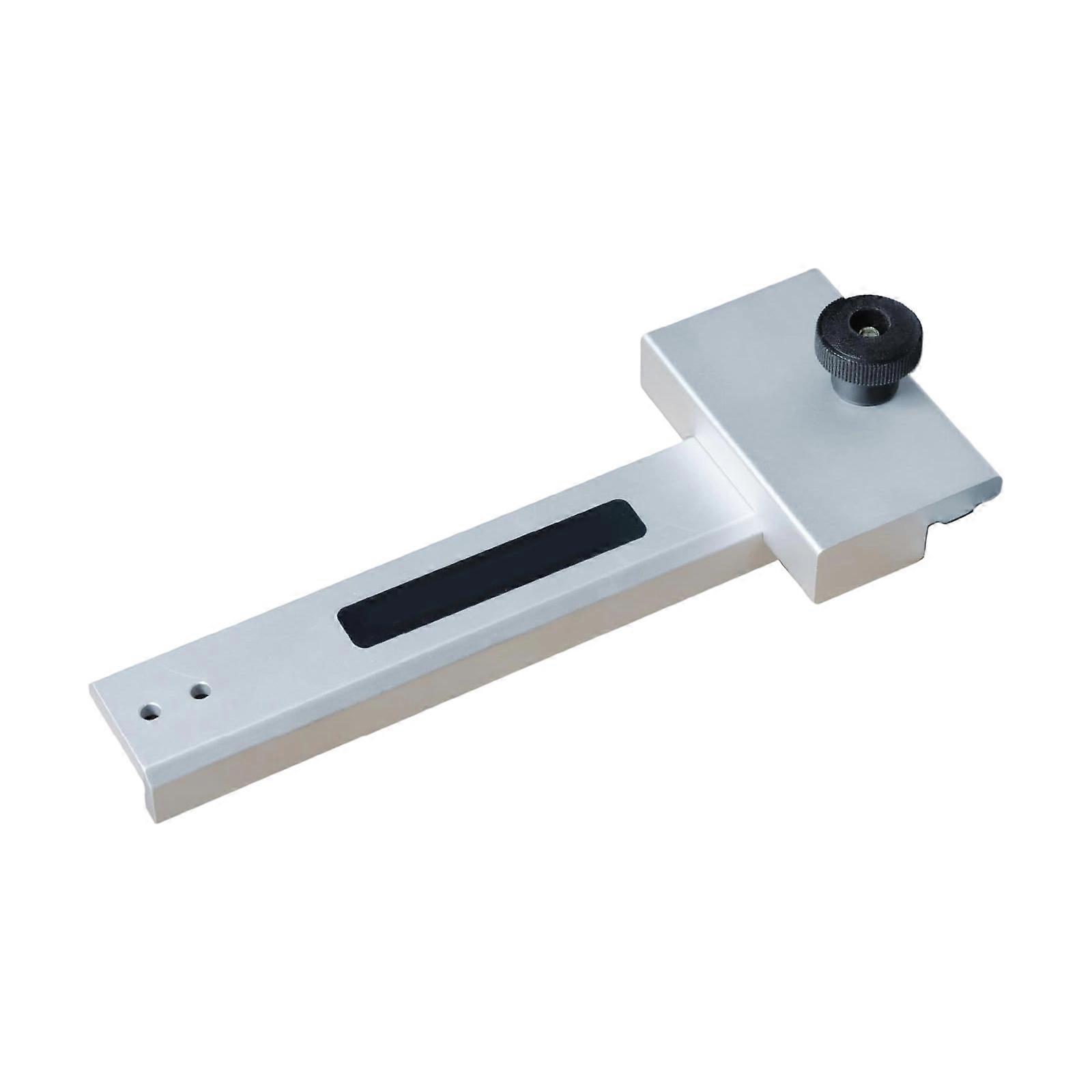 Multipurpose Aluminum Metal Square Rail 90 Degree Measuring Tool for and Engineers Multicolor